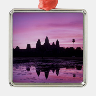 Asia, Cambodia, Siem Reap, Angkor Wat (b. 12th 2 Metal Tree Decoration