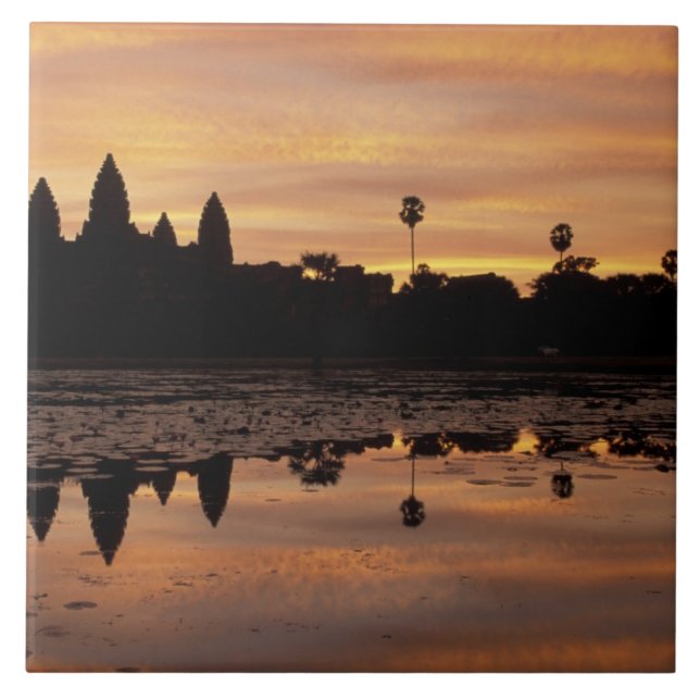 Asia, Cambodia, Siem Reap, Angkor Wat (b. 12th Tile (Front)