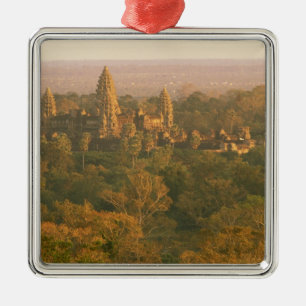 Asia, Cambodia, Siem Reap. Angkor Wat. Metal Tree Decoration