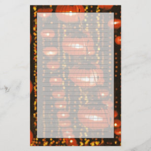 Asia, China, Beijing. Red Chinese lanterns, Stationery