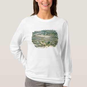 Asia, China. Flooded rice terraces near Nano T-Shirt