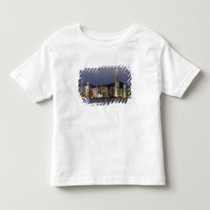 Asia, China, Hong Kong, city skyline and 2 Toddler T-Shirt