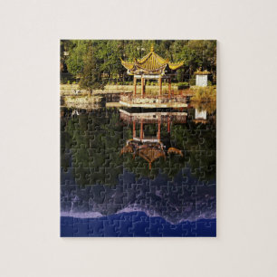Asia, China, Yunnan, Dali. Cangshan Mountains Jigsaw Puzzle