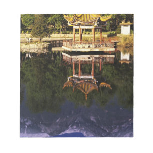 Asia, China, Yunnan, Dali. Cangshan Mountains Notepad