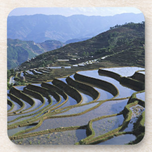 Asia, China, Yunnan, Yuanyang. Rugged Coaster