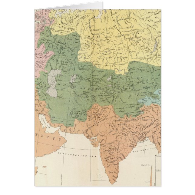 Asia, Europe river systems (Front)