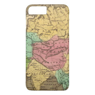 Asia Hand Coloured Atlas Map 2 Case-Mate iPhone Case