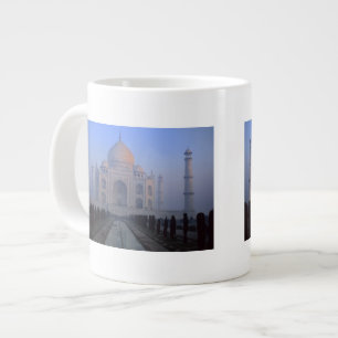 Asia; India; Agra. Taj Mahal. Large Coffee Mug