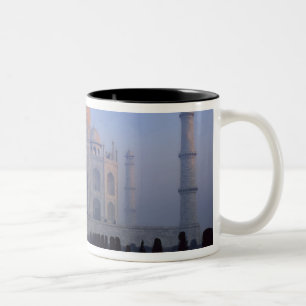 Asia; India; Agra. Taj Mahal. Two-Tone Coffee Mug