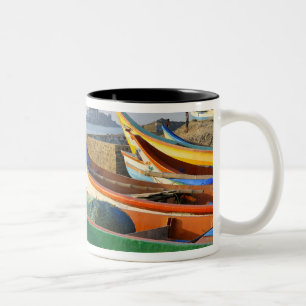 Asia, India, Tamil Nadu, Kanniyakumari 2 Two-Tone Coffee Mug