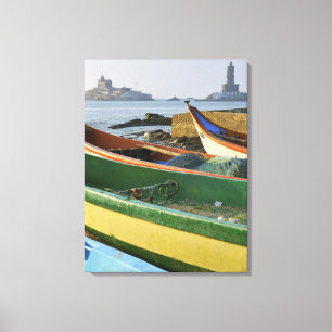 Asia, India, Tamil Nadu, Kanniyakumari Canvas Print