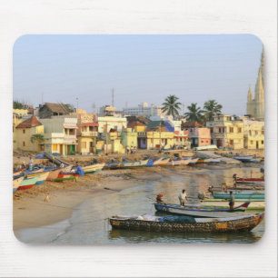 Asia, India, Tamil Nadu, Kanniyakumari Mouse Pad