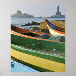 Asia, India, Tamil Nadu, Kanniyakumari Poster