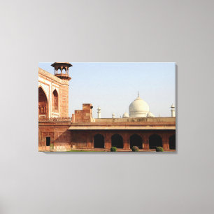 Asia, India, Uttar Pradesh, Agra. The Taj 4 Canvas Print