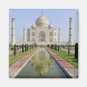 Asia, India, Uttar Pradesh, Agra. The Taj 5 Magnet