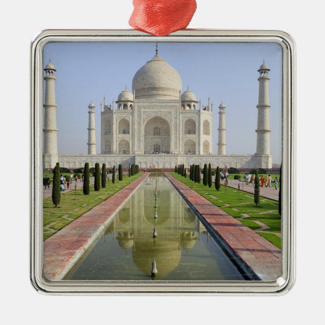 Asia, India, Uttar Pradesh, Agra. The Taj 5 Metal Tree Decoration (Front)