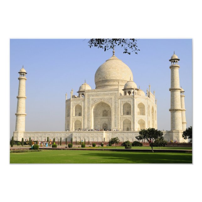 Asia, India, Uttar Pradesh, Agra. The Taj 5 Photo Print (Front)