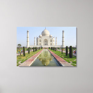 Asia, India, Uttar Pradesh, Agra. The Taj Canvas Print