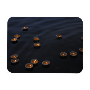 Asia, India, Varanasi Region. Offerings in the Magnet