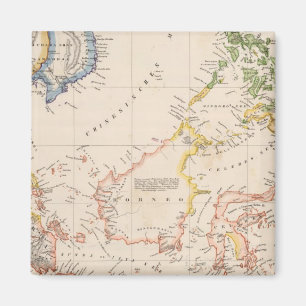 Asia, Indonesia, Philippines, East Indies Magnet