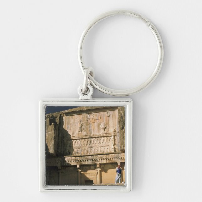 Asia, Iran, Persepolis.Tomb of Darius the Great. Key Ring (Front)