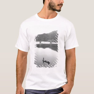 Asia, Japan, Iwakuni. Fishermen and historic 2 T-Shirt