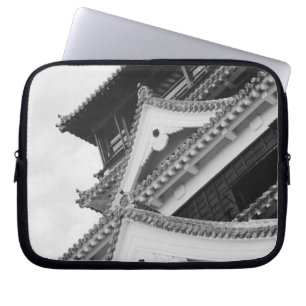 Asia, Japan, Kumamoto. Detail of the Kumamoto, Laptop Sleeve