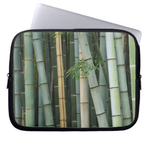 Asia, Japan, Kyoto, Arashiyama, Sagano, Bamboo Laptop Sleeve