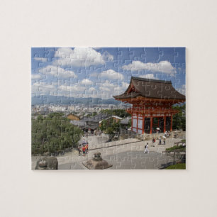 Asia, Japan, Kyoto, Kiyomizu Temple Jigsaw Puzzle