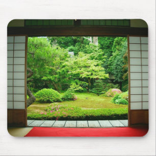 Asia, Japan, Kyoto. Zen Garden 2 Mouse Pad