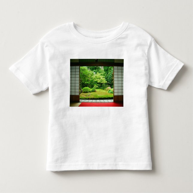 Asia, Japan, Kyoto. Zen Garden 2 Toddler T-Shirt (Front)