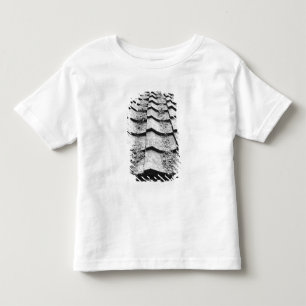 Asia, Japan, Miyajima. Clay roof detail Toddler T-Shirt