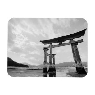 Asia, Japan, Myajima. Torri Gate 2 Magnet