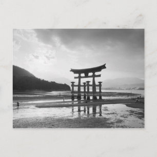 Asia, Japan, Myajima. Torri Gate Postcard
