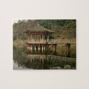 Asia, Japan, Nara, Temple in Nara Jigsaw Puzzle