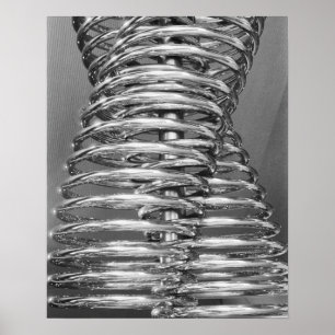 Asia, Japan, Tokyo. Coiled pipe, Tepco Energy 2 Poster