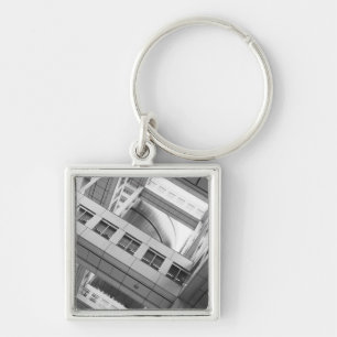 Asia, Japan, Tokyo. Fuji TV Building, Odaiba Key Ring
