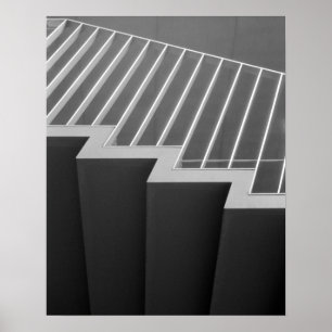 Asia, Japan, Tokyo. Stairs at the Tokyo 2 Poster