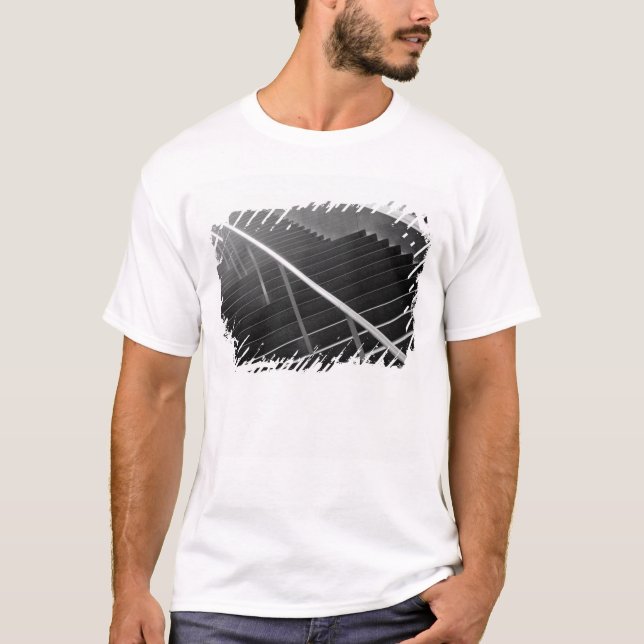 Asia, Japan, Tokyo. Stairs, Tokyo International 3 T-Shirt (Front)