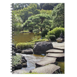 Asia, Japan, Tokyo. The Japanese Garden at the Spiral Notebook