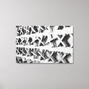 Asia, Japan, Tokyo. The X Fountain, Ueno Canvas Print