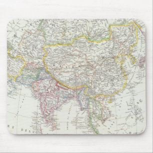 Asia Map Mouse Pad