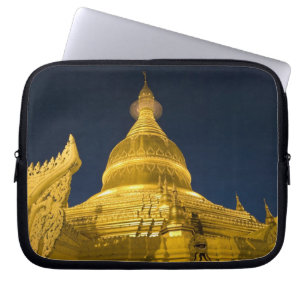 Asia, Maynmar, Yangon, Buddhist temple in Yangon Laptop Sleeve