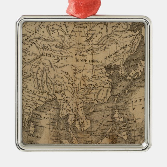 Asia Metal Tree Decoration (Front)