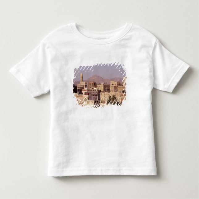 Asia, Middle East, Republic of Yemen, Sana'a. Toddler T-Shirt (Front)