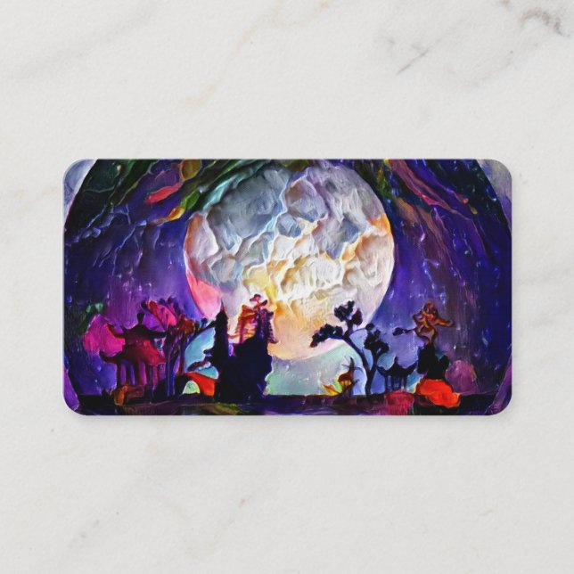 Asia Moon Business Card (Front)
