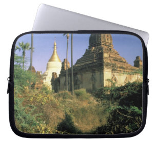 Asia, Myanmar, Bagan. Kubyauk-Gyi Temple. Laptop Sleeve