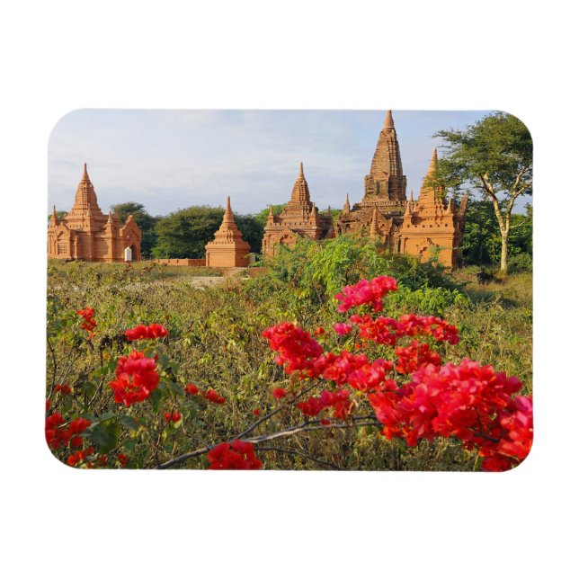 Asia, Myanmar (Burma), Bagan (Pagan). A Bagan Magnet (Horizontal)