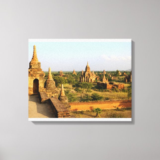 Asia, Myanmar (Burma), Bagan (Pagan). Various Canvas Print (Front)
