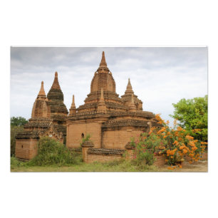 Asia, Myanmar Burma), Bagan Pagan). Various Photo Print